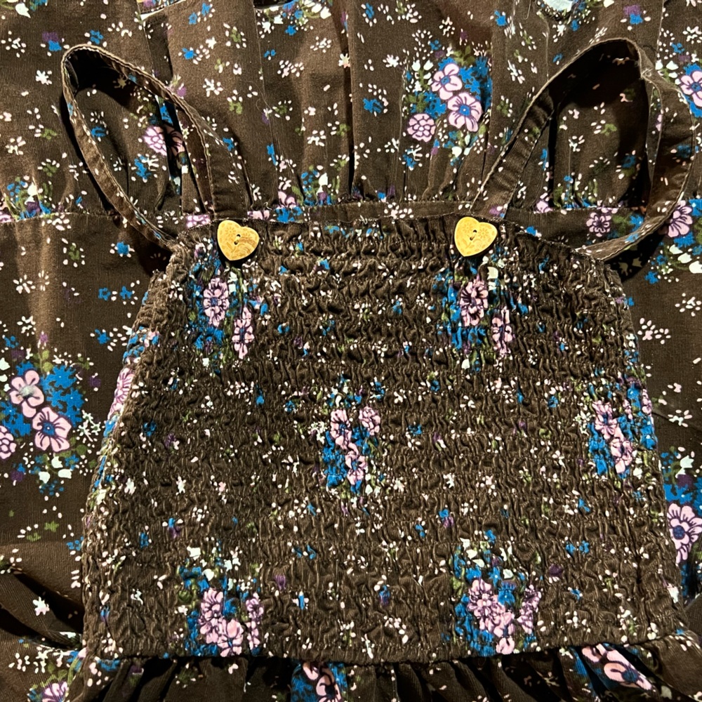 Soundgirl corduroy sundress from either freepeople or anthropologie